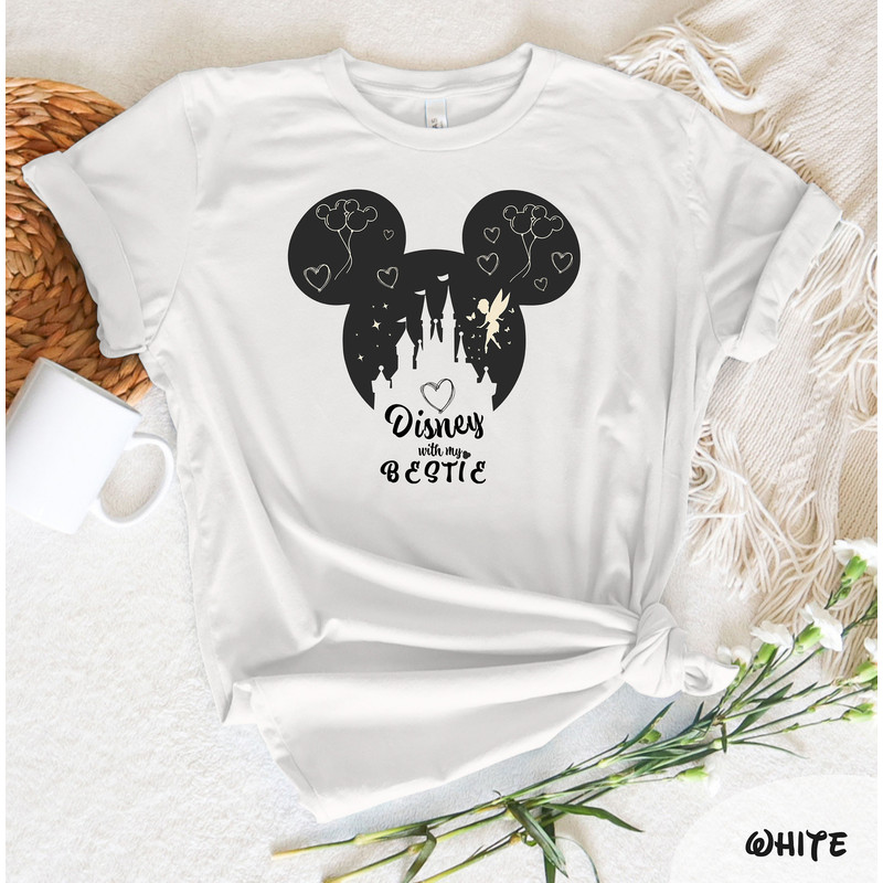 Disney With My Bestie T-Shirt, Disney Shirt, Mickey Shirt, Minnie Shirt, Disneyland Shirt, Friends Shirt, Besties Shirt, Disney Trip Shirt - 2.jpg