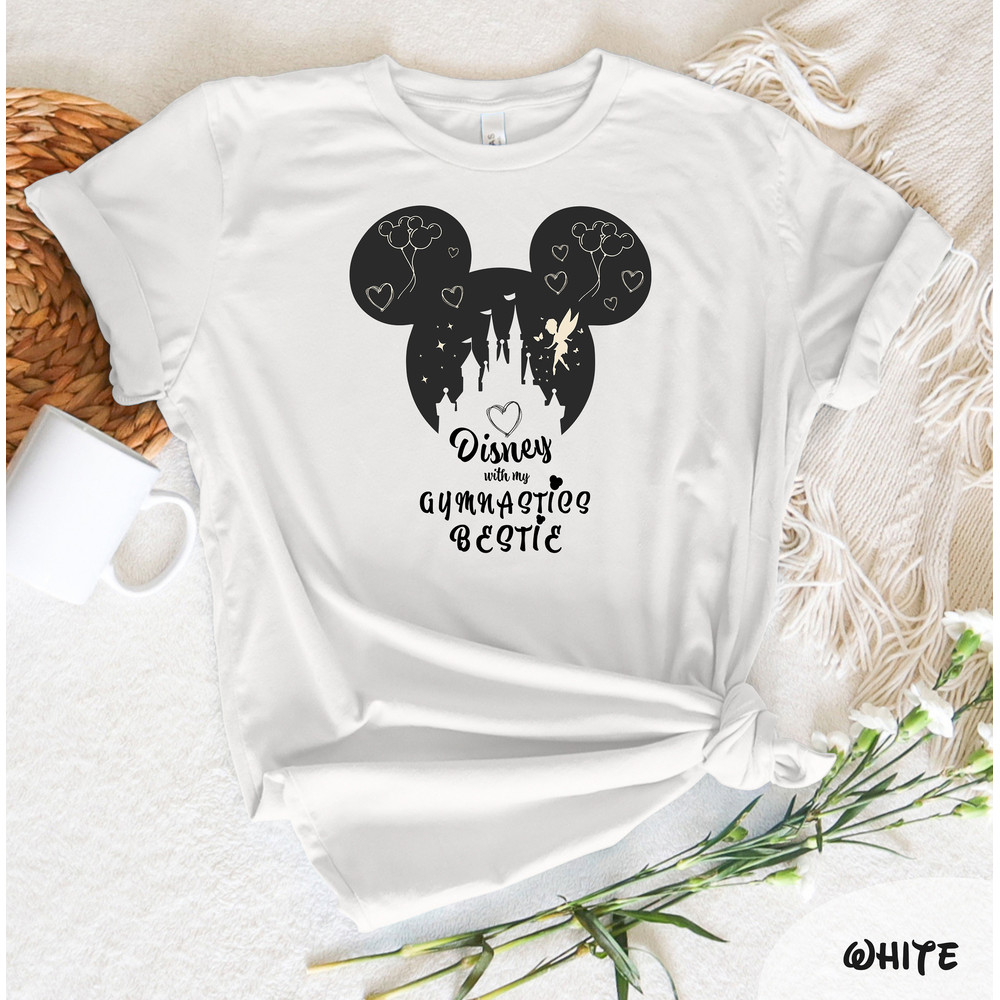 Disney with My Gymnastics Bestie T-Shirt, Disney Mickey Head Shirt, Disney With My Gymnastics Bestie Shirt, Friends Shirt, Disney Mickey Tee - 2.jpg