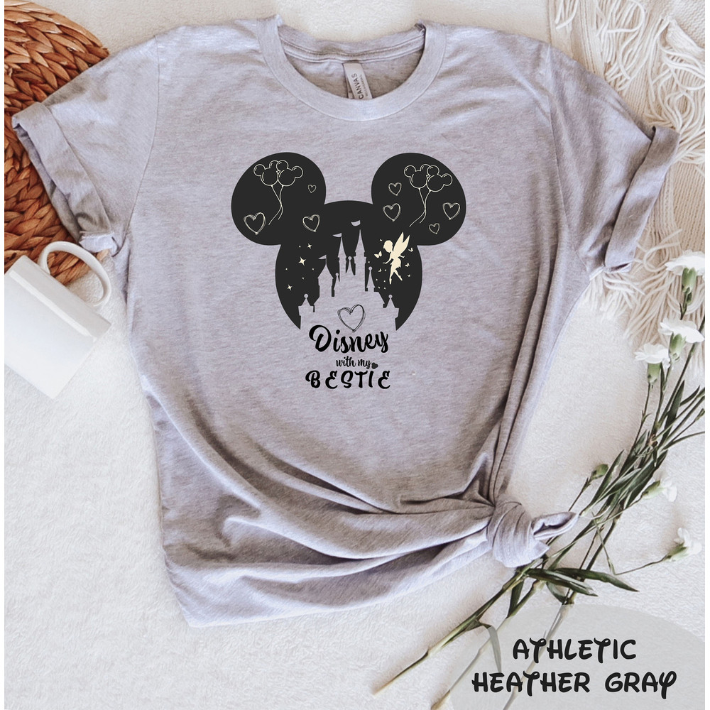 Disney With My Bestie T-Shirt, Disney Shirt, Mickey Shirt, Minnie Shirt, Disneyland Shirt, Friends Shirt, Besties Shirt, Disney Trip Shirt - 3.jpg