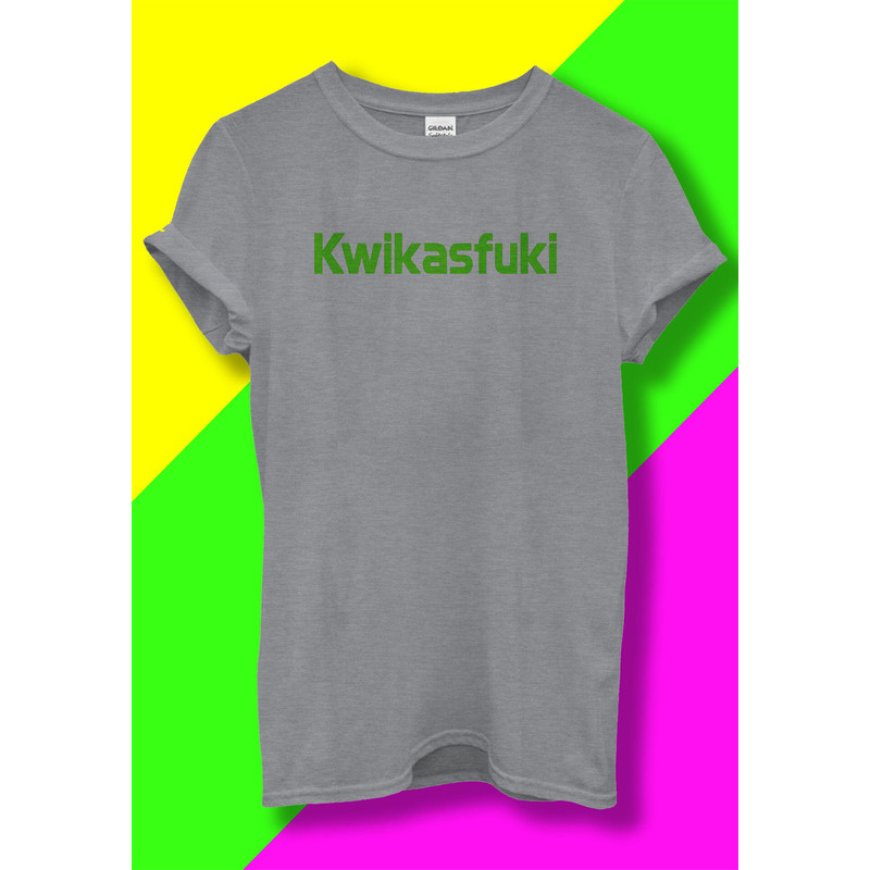 Kwikasfuki T shirt Motorbike Rude Biker Ninja Speed Men Women Unisex Baggy Boyfriend Baseball Shirt 3084 - 3.jpg