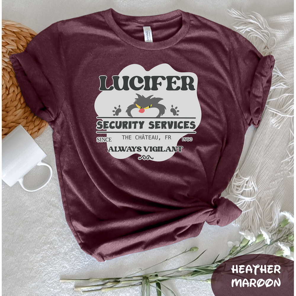 Lucifer Security Services Disney T-Shirt, Disney Logo Shirt, Lucifer Black Cat Shirt, Disney World Shirts, Disneyland Family Trip Shirts - 4.jpg