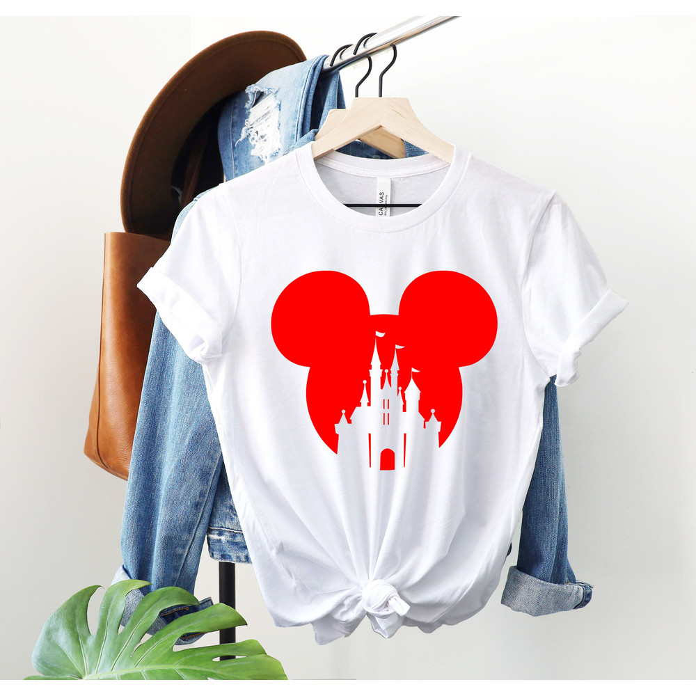 Mickey castle Shirt, Disneyworld Shirts, Animal shirt, Mickey Ear Shirt , Disney print Shirt, Disney Shirt , Disney Ear Shirt, - 2.jpg