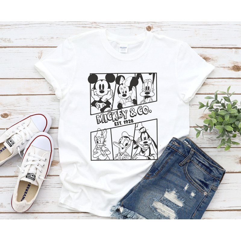 Mickey Mouse Shirt, Vintage Mickey Mouse Shirt, Disney Shirt, Disneyland Shirt, Disney World Shirt, Matching Family Disney Shirts, Mickey - 1.jpg