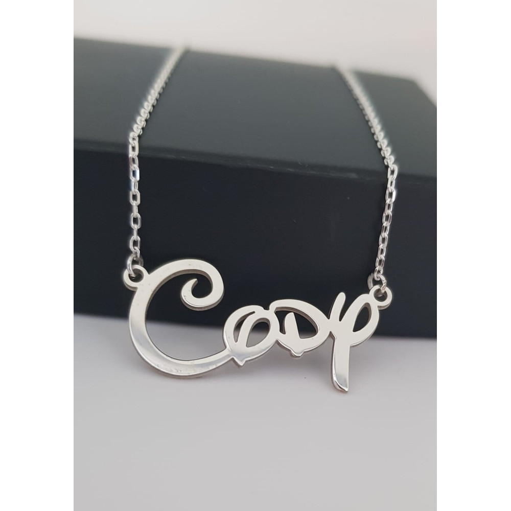 Necklace With Disney Font,Disney Font Name Necklace,Gold Disney Name Necklace,Disne Gift,Birthday Gift - 3.jpg