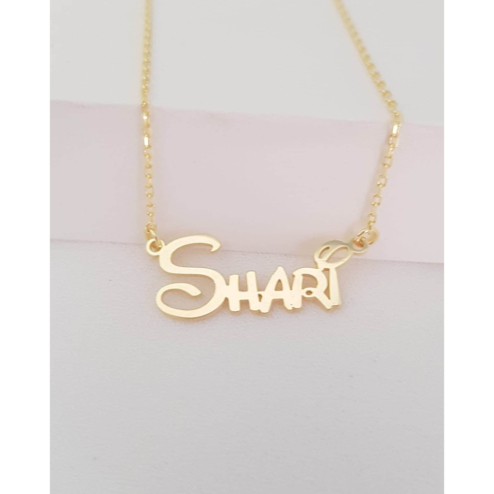 Necklace With Disney Font,Disney Font Name Necklace,Gold Disney Name Necklace,Disne Gift,Birthday Gift - 9.jpg