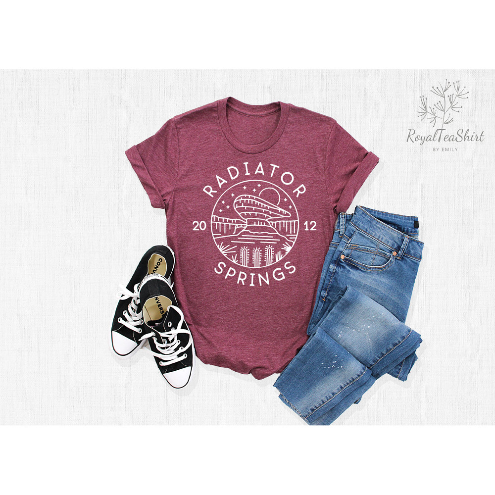 Radiator Springs T-Shirts, Disney Inspired Shirt, Est 2012 California Radiator Theme Park Tee, Radiator Springs Racers California Adventure - 3.jpg