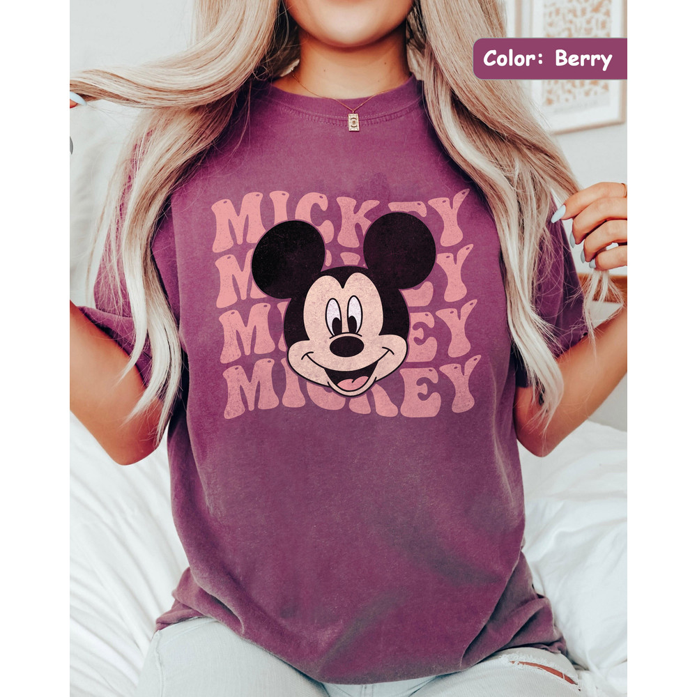 Retro Disney Mickey Shirt, Vintage Mickey Mouse Shirt, Mickey Minnie Shirt, Disney Vacation Shirt, Disneyland Mickey Shirt, Disney Shirt - 6.jpg