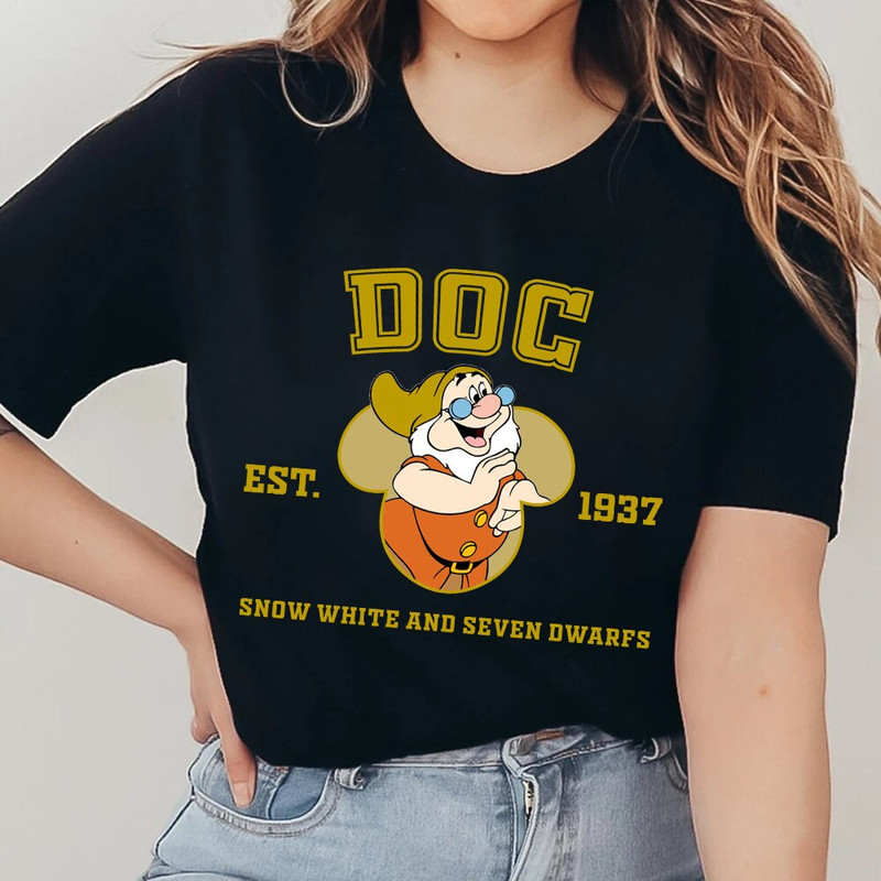 Seven Dwarfs Shirt, Disney Group Shirt, Snow White and Seven Dwarfs Shirt, Shirts for Family, Disney Family Shirt, 7 dwarfs, Doc Dwarf Shirt - 4.jpg