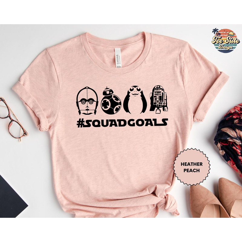 Squad Goals T-shirt, Star Wars Squad Goals Shirt, Disney Star Wars T-shirt, Disney Squad Shirt, Star Wars Squad T-shirt, Disney Trip Tees - 2.jpg