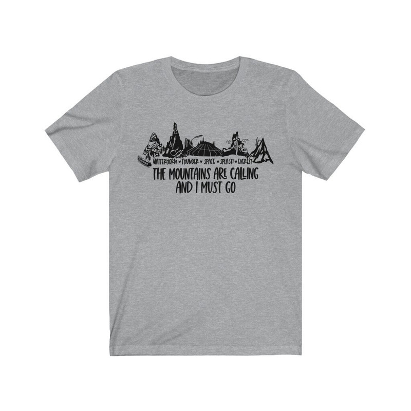 The Mountains are Calling T-Shirt Disney Matching Vacation Shirts Unisex Sizing - 3.jpg