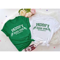 barelion paddy's irish pub crawl mens womens unisex st patricks day funny tv bar drinking tri-blend t-shirt, saint patri