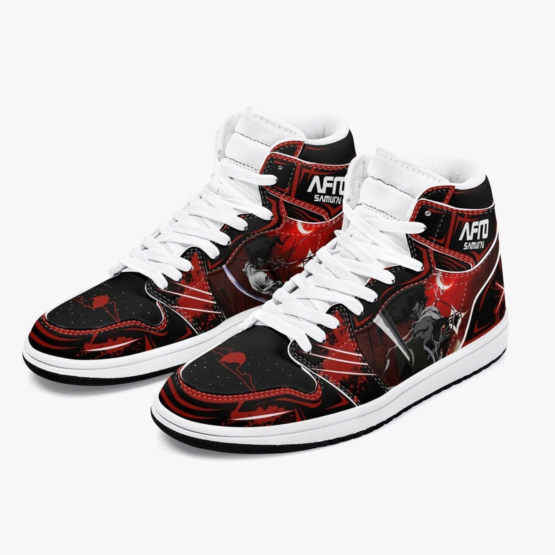 Afro Samurai JD1 Shoes, Afro Samurai Jordan 1 Shoes, Afro Samurai Sneakers Shoes