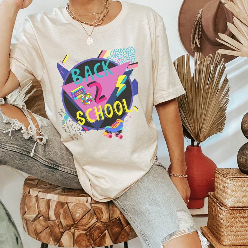 Back to School Shirt, 90s Clothing, y2k, Teacher Shirt, Elementary School Teacher, Trendy Teacher Shirt, First Day, Welcome Back to School - 2.jpg