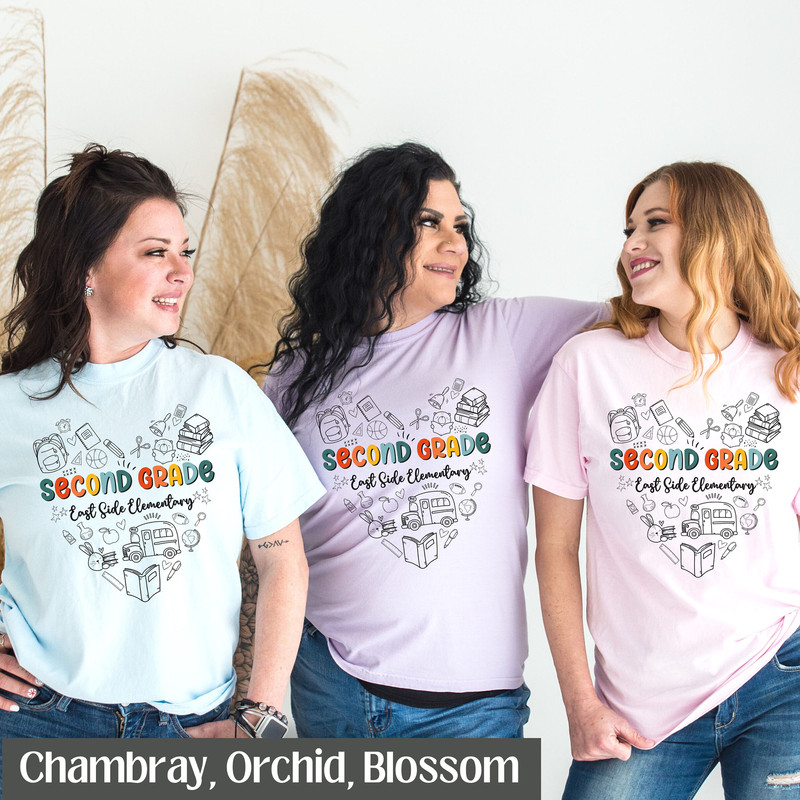 CUSTOM Back to School TShirt Personalized Kids T Shirt Meet the Teacher Youth Comfort Colors Shirt First Day PreK Name Shirt Kindergarten - 4.jpg