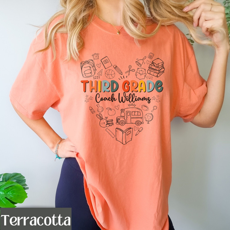 CUSTOM Back to School TShirt Personalized Kids T Shirt Meet the Teacher Youth Comfort Colors Shirt First Day PreK Name Shirt Kindergarten - 6.jpg