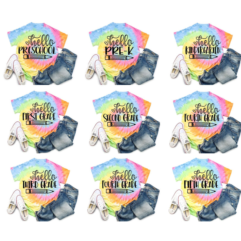 First Grade Shirt, 1st Grade Teacher Shirt, Back to School Tee for Kids First Day of School Shirt - 3.jpg