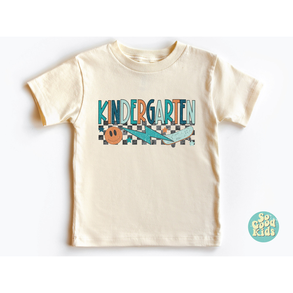Kindergarten Shirt, First Day Of School Shirt, Announcement Kindergarten, Toddler Shirt, Back To School Kids Shirt, Kindergarten Boy Shirt - 1.jpg