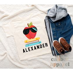 personalized boys back to school shirt - first day of school shirt - 1st day of school shirt - boys first day of school