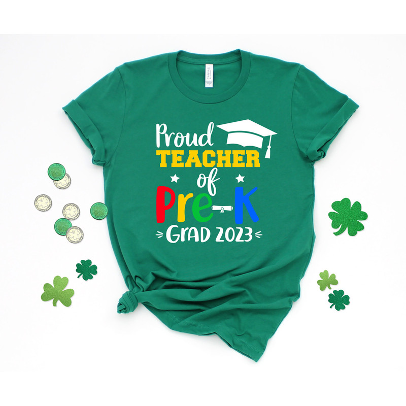 Proud Teacher of Pre-K Grad 2023 Shirt, Proud Teacher, Teacher Appreciation Shirt, Back to School Shirt, Educator Shirt, Graduation Shirt - 8.jpg