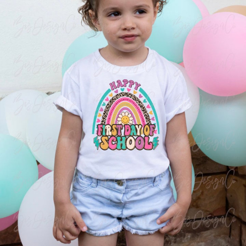 Retro happy first day of school png, Groovy back to school png, school sublimation designs downloads, school girl png, teaching crew clipart - 2.jpg