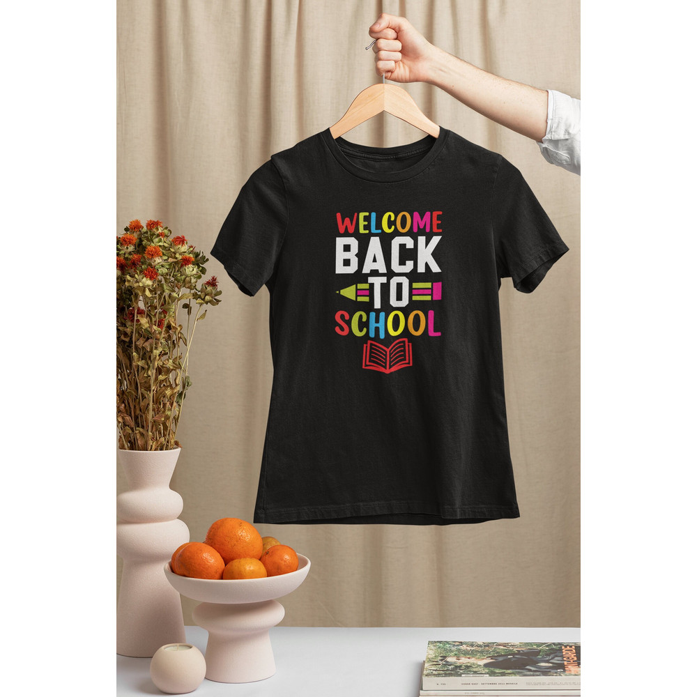 Welcome Back To School Kids T-Shirt, First Day of School Tee - Teacher Appreciation - 1st Day of School Apparel - 1.jpg