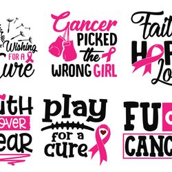 breast cancer svg bundle, cancer svg, breast cancer svg, awareness ribbon svg, pink ribbon svg digital download