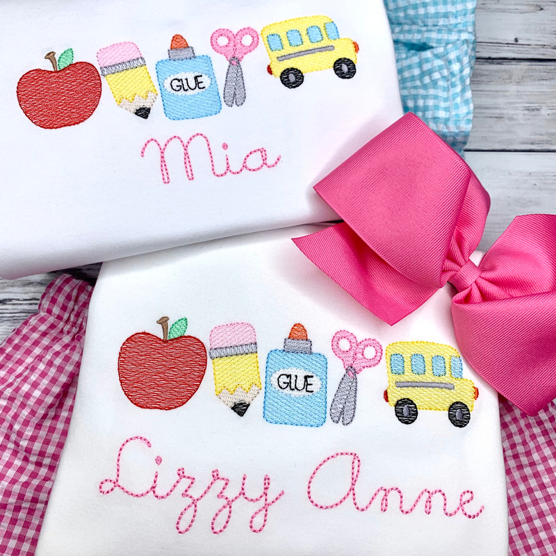 Back to School Shirt Back to School Outfit 1st Day of School First Day of School Shirt Personalized Back to School Shirt for Girl - 5.jpg