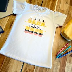 back to school theme t-shirt, personalized back to  theme, back to school favors, back to school personalized t-shirts,