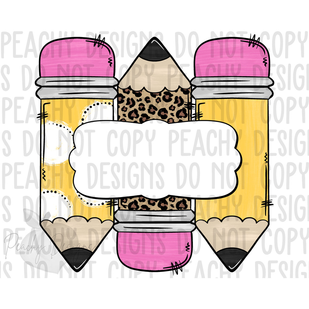 Pencils PNG, digital download, sublimation designs, sublimation downloads, sublimation png, DTG, School clipart, Back to School, teacher - 1.jpg