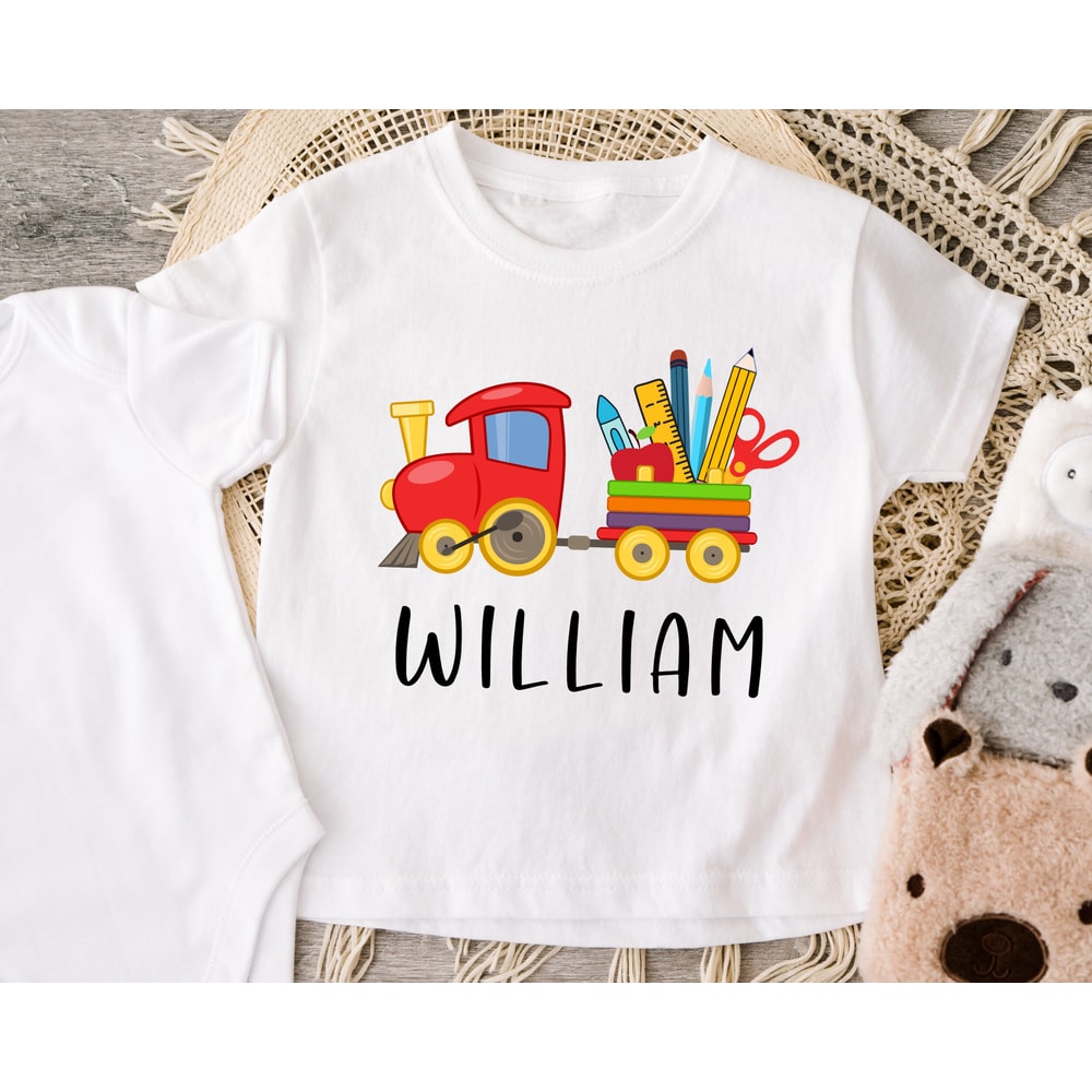 Personalized Back To School Shirt - First Day Of School Shirt - 1st Day Of School Shirt - Boys First Day Of School - Custom School Shirt - 2.jpg