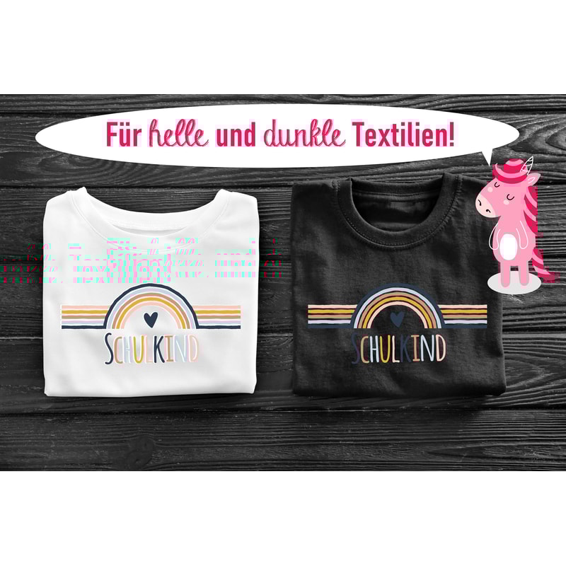 SCHULKIND Ironing picture T-shirt for school enrolment Rainbow - 3.jpg