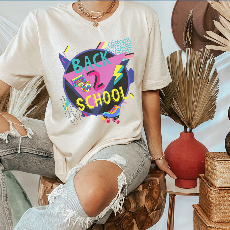 Back to School Shirt, 90s Clothing, y2k, Teacher Shirt, Elementary School Teacher, Trendy Teacher Shirt, First Day, Welcome Back to School - 1.jpg