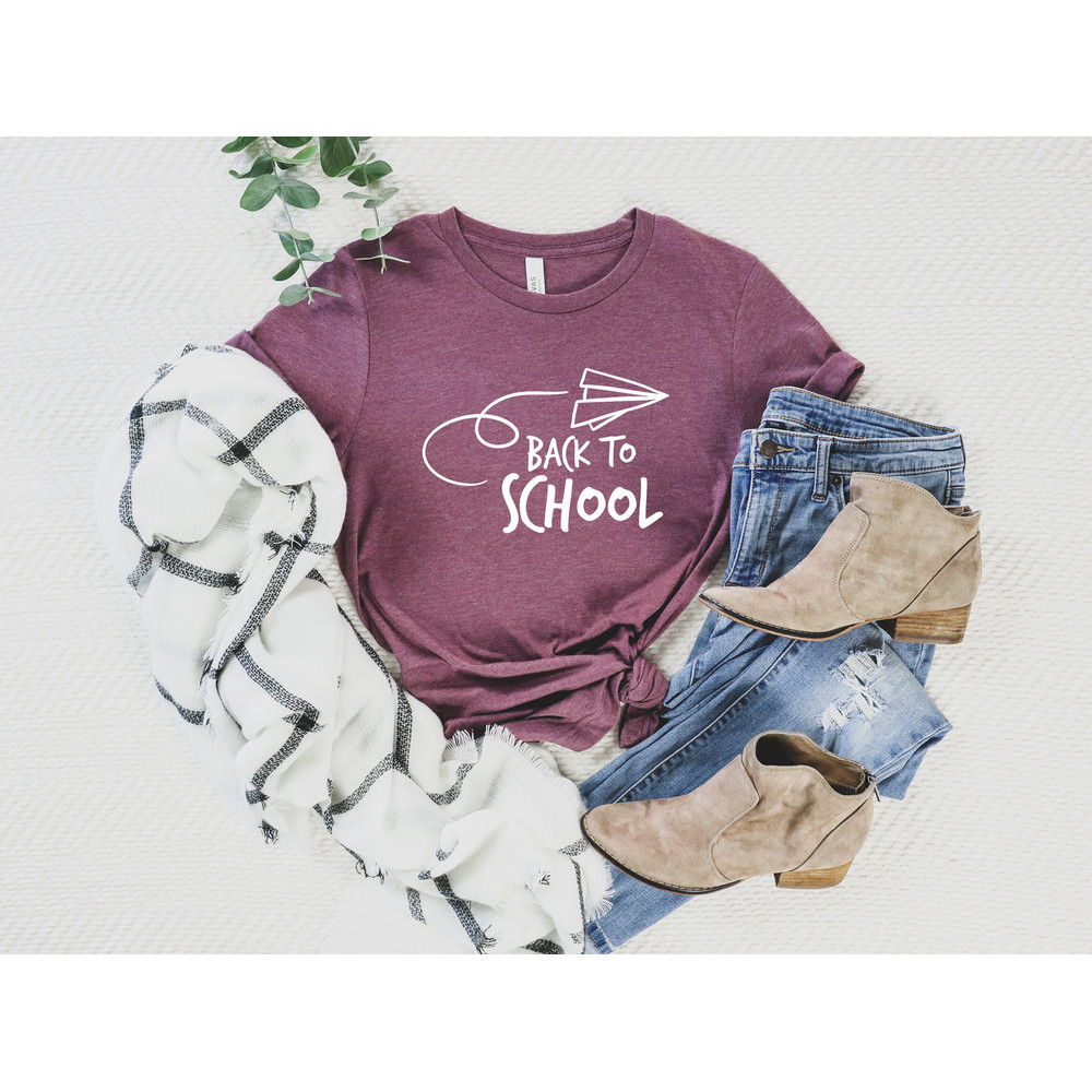 Back To School T-shirt, Back to School Shirt,  Back To School Gift,  Back To School Dress,  Kids Back To School Shirt, School Girl Outfit - 4.jpg