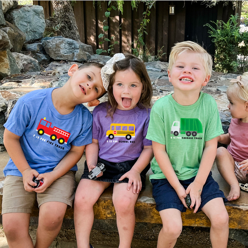 Beep Beep! Adorable School Bus Shirt for Kids - Baby to Youth Sizes, School Bus toddlerbaby t-shirt, vehicles, bus, beep beep, boys tshirt - 2.jpg