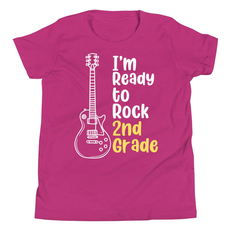 Im Ready to Rock 2nd Grade Back to School Youth T-Shirt for Kids - 6.jpg