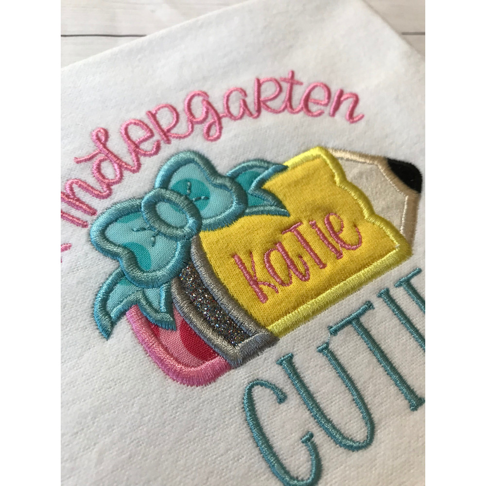 Kindergarten Cutie Shirt, Kindergarten Tee, Back to School Tee, Kindergarten Shirt, First Day of School, Kindergarten Gift, First Grade Tee - 7.jpg