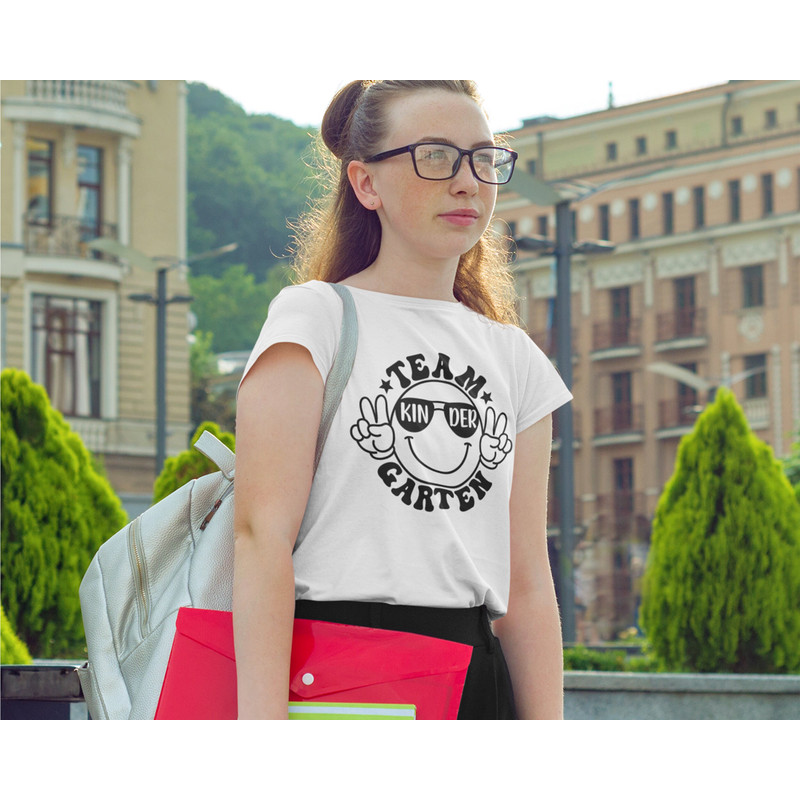 Team kindergarten Svg, Retro Back To School Svg, kindergarten Png, 1st day of school Svg, kindergarten Teacher Shirt, Svg Files For Cricut - 4.jpg