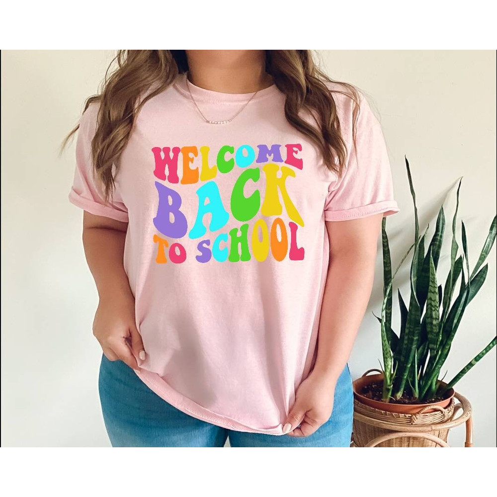 Welcome Back to School tshirt, Back to School Shirt, Teacher Gift, Kids Back to School tshirt, Back to School Tshirt - 8.jpg