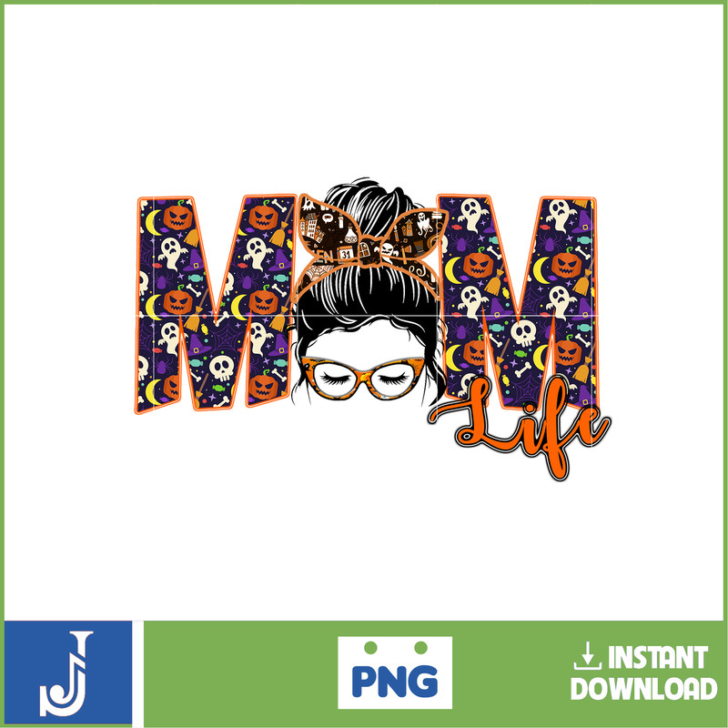 Halloween Sublimation PNG Fall Png, Ghost Png, Pumpkin Png, Retro, Daisy, Smiley Face, Fall Season Png, Instant Download (8).jpg