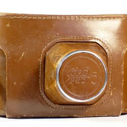 Genuine hard case camera bag for FED-5 FED-5C FED-5B with strap leather USSR