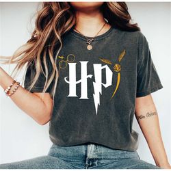 hp shirts, wizard house shirts, universal studios shirts for family, wizard school tshirt, snitch t-shirt, magical wizar