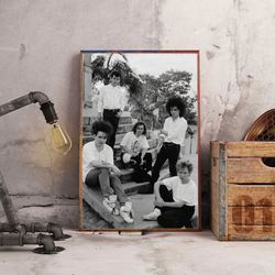 the cure poster, magical cure poster, rock band poster, band poster, music poster, rock music poster, wall art