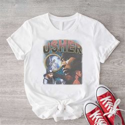 usher - my way unisex shirt usher vintage shirt, usher tour shirt, usher tour, usher singer, usher for fan t-shirt, tour