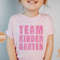 Back to School Shirt - Team Kindergarten Kids Shirt - First Day of School Retro Natural Infant, Toddler, Youth & Adult Tee  #5648-C - 4.jpg