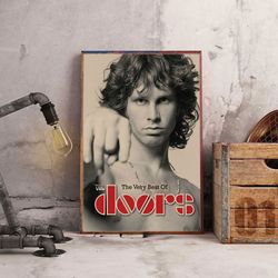 the doors poster, electric poetry poster, rock band poster, band poster, music poster, rock music poster, wall art