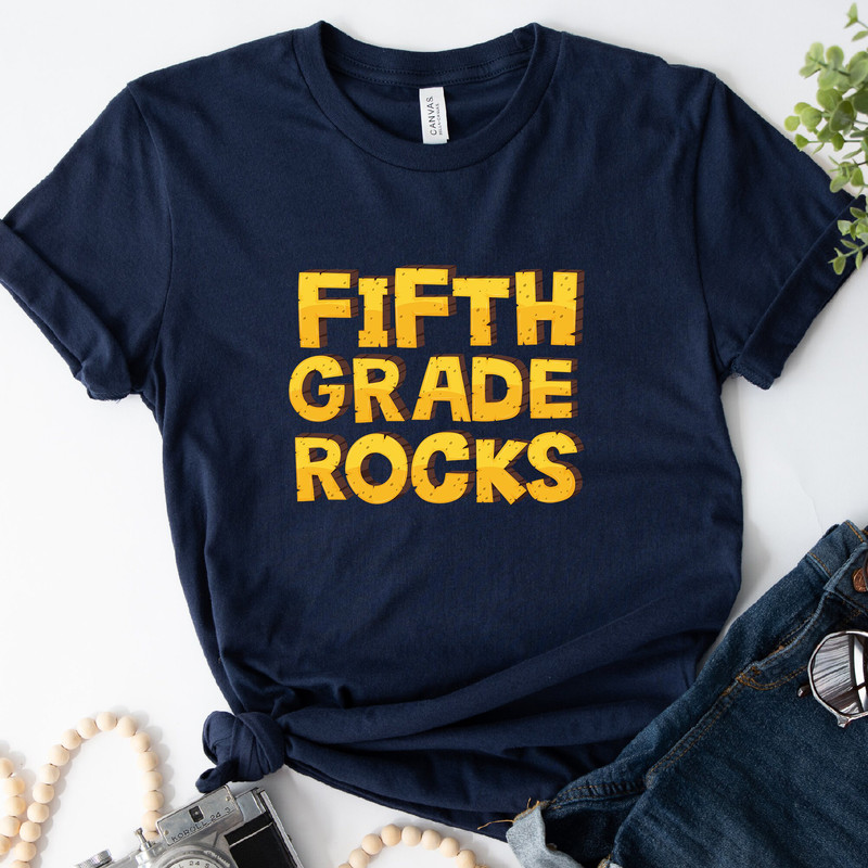 Hello Fifth Grade Shirt  Back to School Tshirt, Gift for Teacher, Teacher Gift, Teacher Appreciation, Teacher Shirt, 5th Grade Teacher - 7.jpg