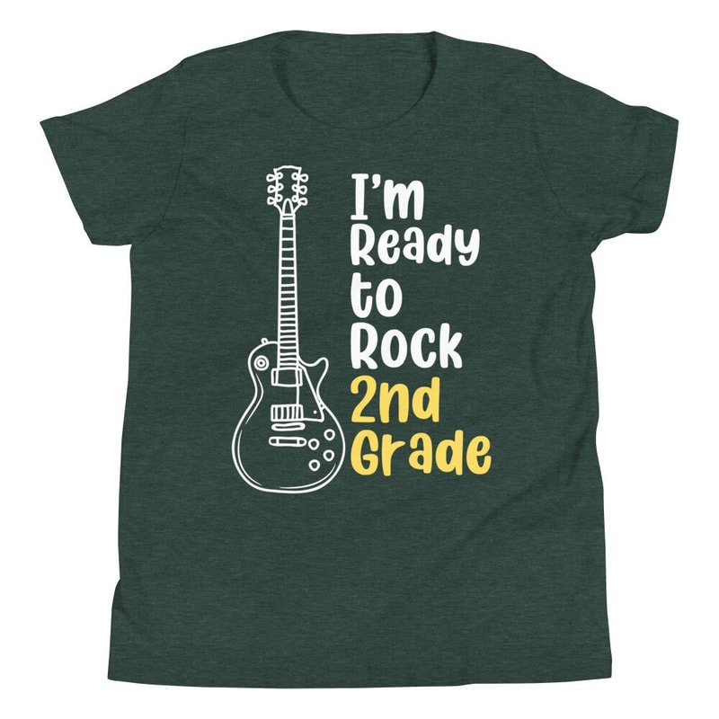 Im Ready to Rock 2nd Grade Back to School Youth T-Shirt for Kids - 7.jpg
