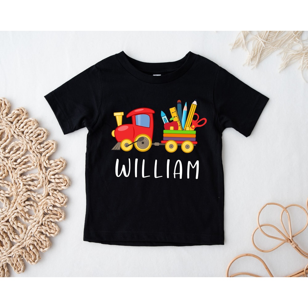 Personalized Back To School Shirt - First Day Of School Shirt - 1st Day Of School Shirt - Boys First Day Of School - Custom School Shirt - 1.jpg
