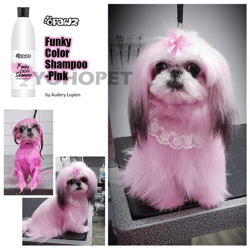 7 color optional Pet temporary dyeing shampoo shower gel Dog Hair Beauty Hair Care Pet Grooming Supplies Colorful Pet ha