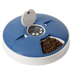 Meal Automatic Pet Feeder LCD Smart Programmable Time Setting Pet Dog Cat Food Compartment Dispenser